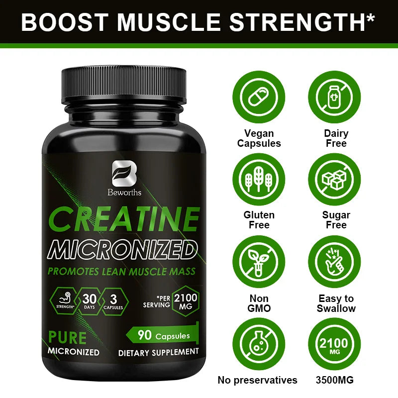 BEWORTHS 100% Pure Creatine Monohydrate Creatine