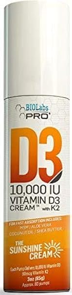 BIOLABS PRO All Natural Vitamin D3 10000IU Vi in Pakistan