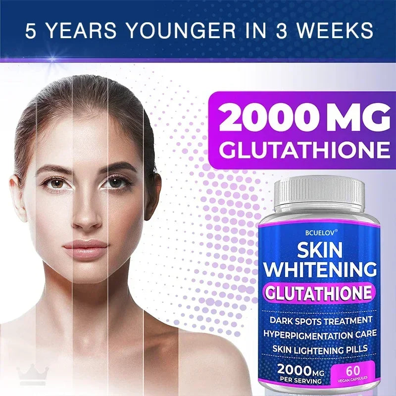 Bcuelov 100% Natural Skin Care Essence Capsule, Anti Continuity Product, Antioxidant, Skin Improvement,