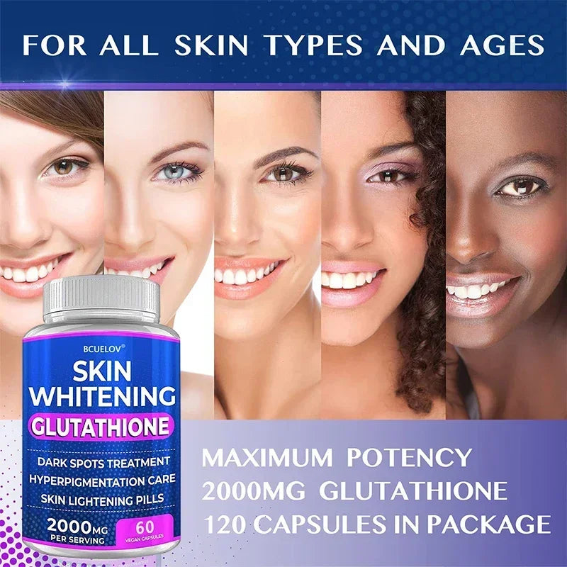 Bcuelov 100% Natural Skin Care Essence Capsule, Anti Continuity Product, Antioxidant, Skin Improvement,