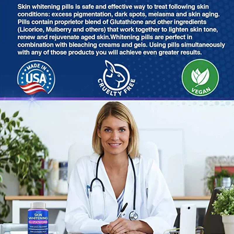 Bcuelov 100% Natural Skin Care Essence Capsule, Anti Continuity Product, Antioxidant, Skin Improvement,