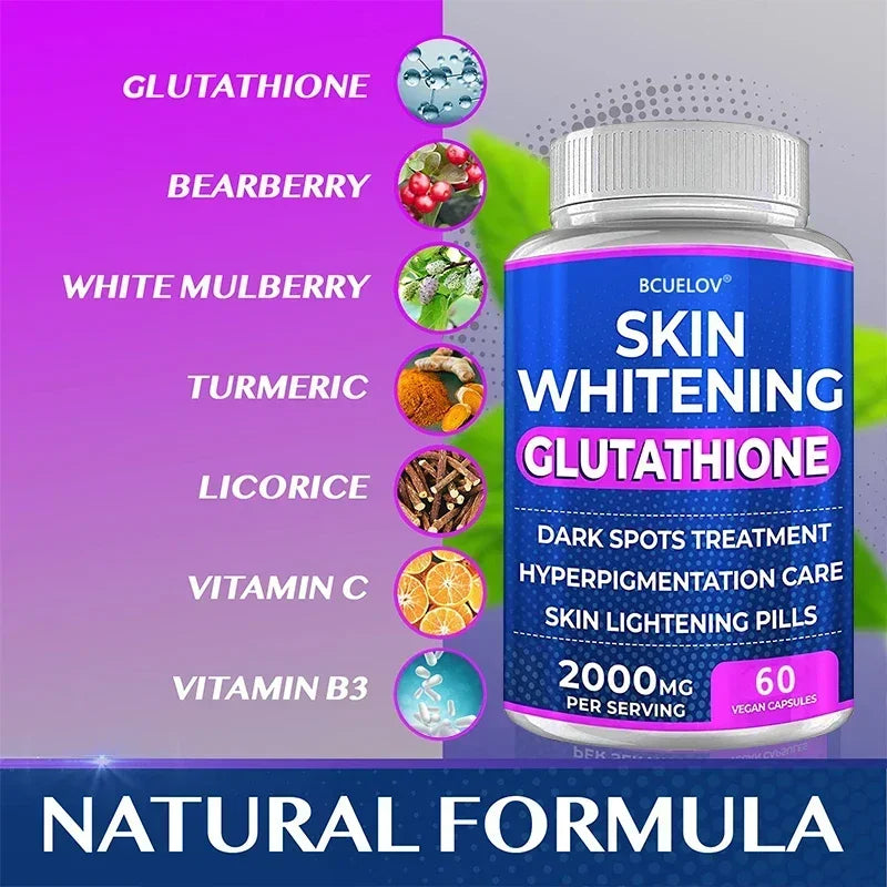 Bcuelov 100% Natural Skin Care Essence Capsule, Anti Continuity Product, Antioxidant, Skin Improvement,