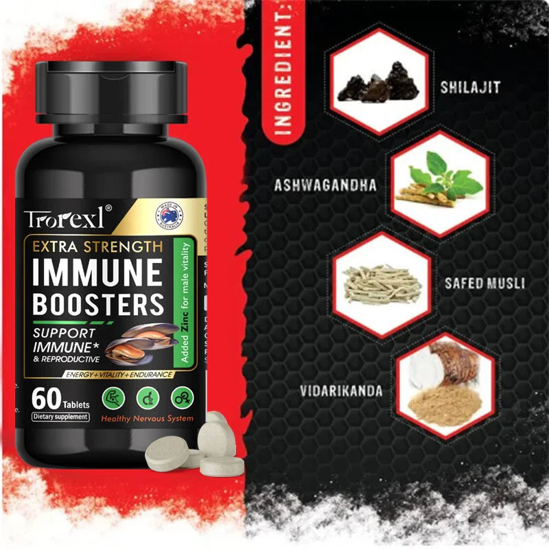 Best Male Enlargement Pills, Men's Energizer, Increase Size & Stamina, Enhance Endurance Tablets, Testosterone Booster for Men