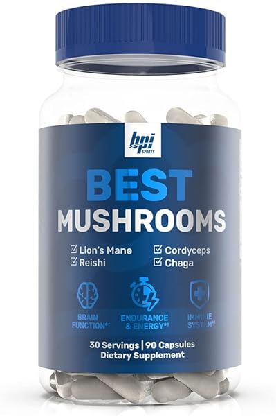 Best Mushrooms Supplement - Lions Mane, Reishi, Cordyceps, and Chaga Mushroom Capsules - Energy, Brain, & Immune Support Supplement - 30 Day Supply, White in Pakistan in Pakistan Best Mushrooms Supplement - Lions Mane, Reishi, Cordyceps, and Chaga Mushroom Capsules - Energy, Brain, & Immune Support Supplement - 30 Day Supply, White in Pakistan in Pakistan