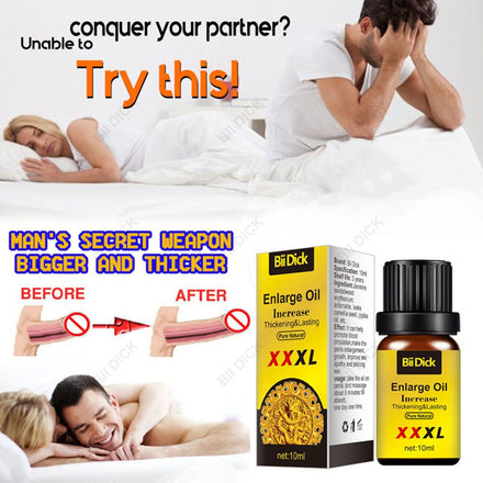 Big Dick Penis Thickening Growth Massage Enlargement Oil Sexy Orgasm Delay Liquid For Men Cock Erection Enhance Products Care