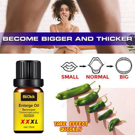 Big Dick Penis Thickening Growth Massage Enlargement Oil Sexy Orgasm Delay Liquid For Men Cock Erection Enhance Products Care