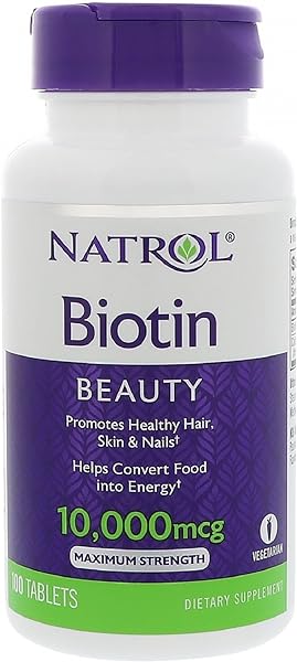 Biotin Tablet 10000 mcg, 100 Count (Pack of 1 in Pakistan