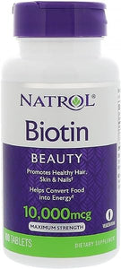 Biotin Tablet 10000 mcg, 100 Count (Pack of 1) in Pakistan