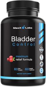 Bladder Control UTI Cranberry Supplement for Women & Men - Potent Blend of Pumpkin Seed oil, Cranberry Extract & Vitamin D3 - Urinary Tract Infection Treatment - Overactive Bladder Control - 60 Caps in Pakistan