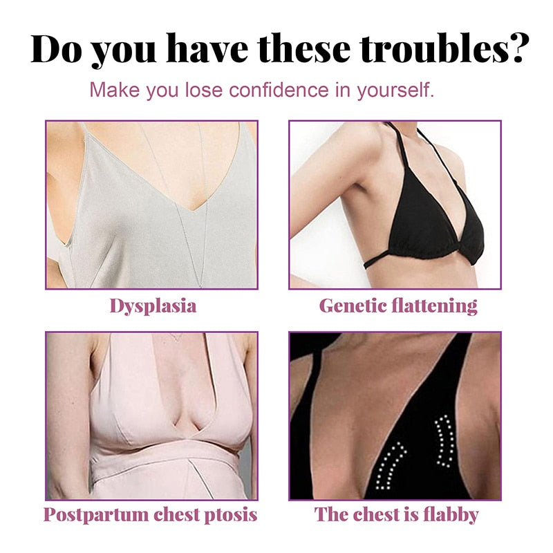 Breast Enhancement Essential Oil Fast Plump Growth Anti-sagging Firming Female Hormones Bust Enhancer Sexy Body Massage Products