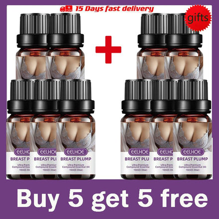 Breast Enhancement Essential Oil Fast Plump Growth Anti-sagging Firming Female Hormones Bust Enhancer Sexy Body Massage Products