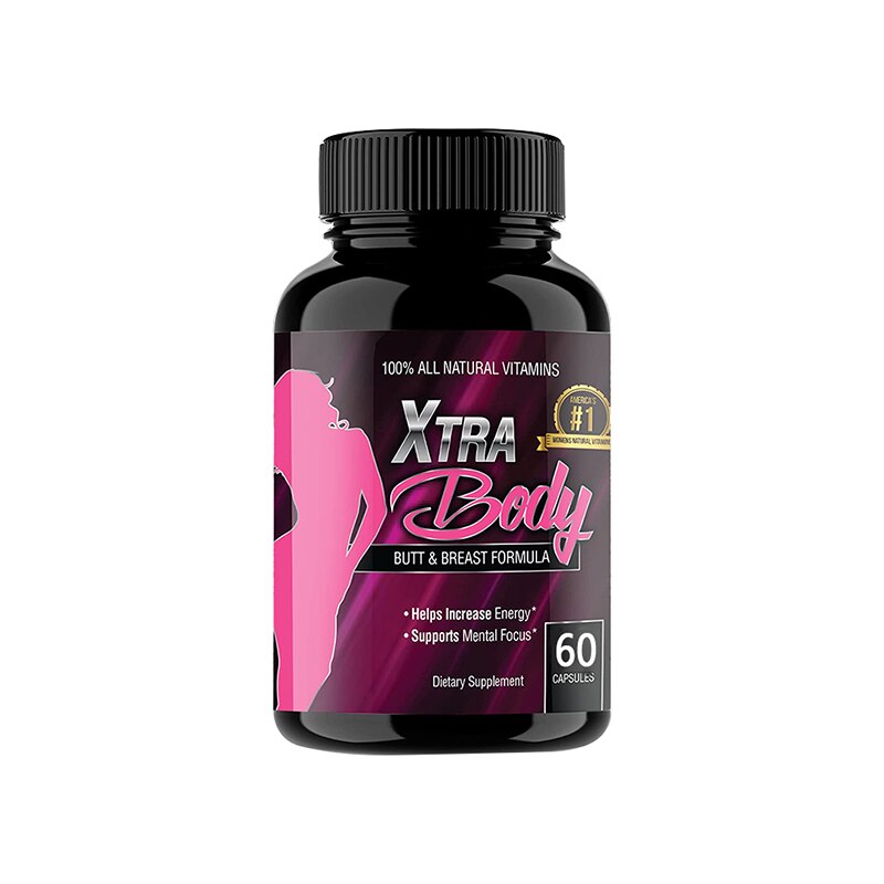 Butt Enhancement & Breast Enlargement Supplement - Increases libido and provides an extra energy boost, improves mental focus