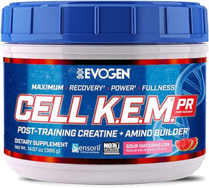 CellKEM PR | Post Workout, Essential Amino Acids, Creatine Nitrate, Sensoril Ashwagandha, Recovery Powder | Sour Watermelon in Pakistan