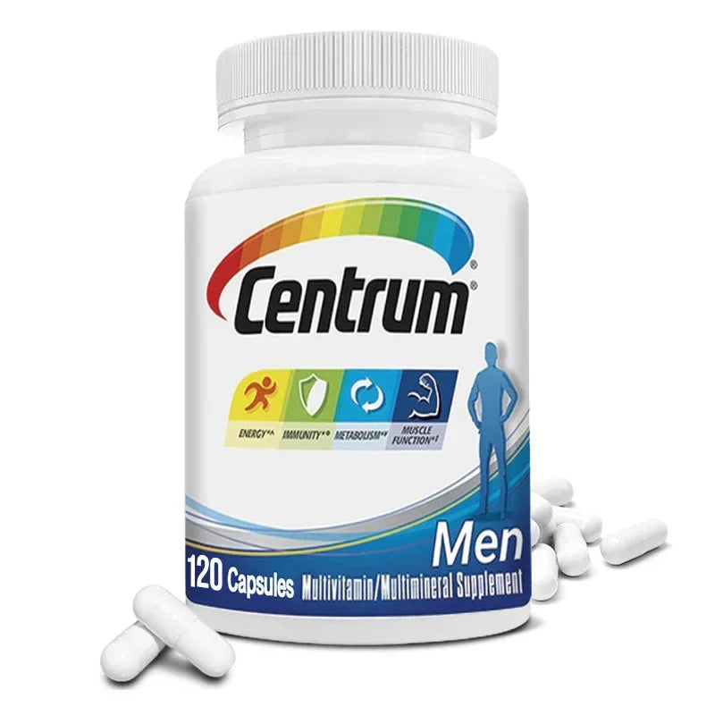 Centrum Men's Multivitamin/Multimineral Supplement - Antioxidant, Bone, Immune, Energy, Metabolism, Muscle Function