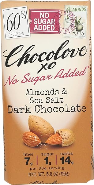 Chocolove Almond and Sea Salt Dark Chocolate in Pakistan