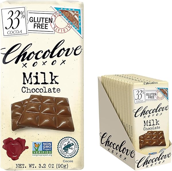Chocolove Creamy Milk Chocolate Bars | 33% Co in Pakistan