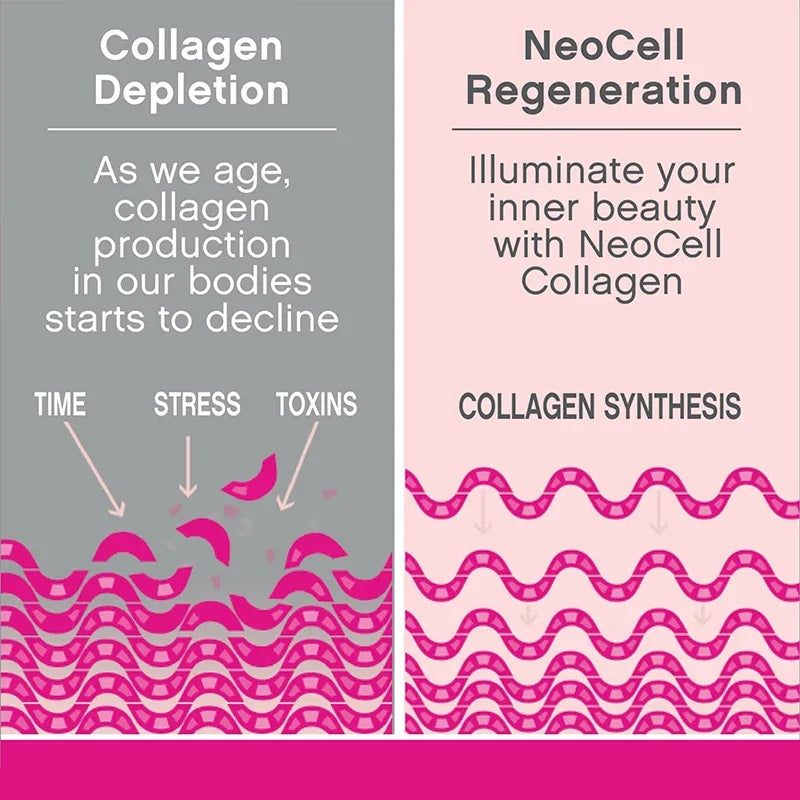 Collagen Supplement Rich in Vitamin C and Biotin - Supports nails and hair, smooth skin, joint and bone health