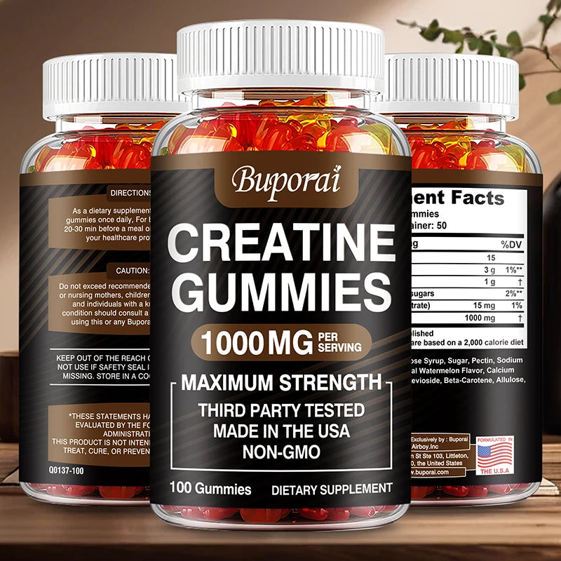 Creatine Monohydrate Gummies - Pre/post Workout