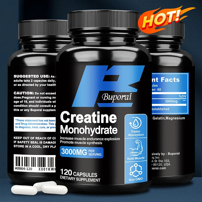 Creatine Monohydrate - Improves Energy and