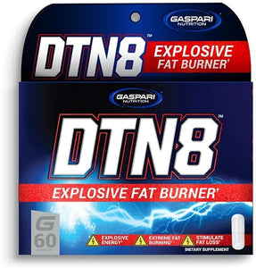 DTN8: Explosive Fat Burner, Natural Energy and Mental Focus, Adrenal and Stress Support (60 Capsules) in Pakistan