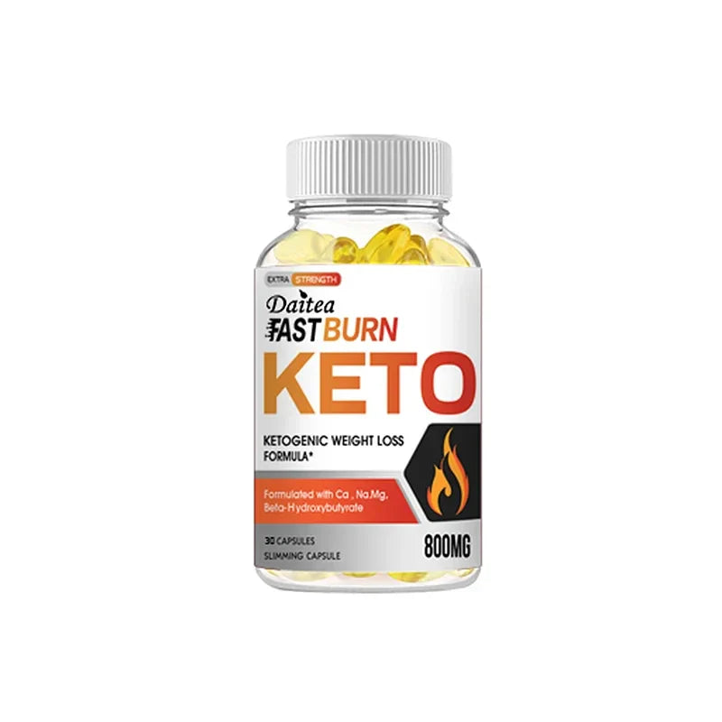 Daitea Keto Capsules - Promote Muscle Mass, Metabolism, Weight Management, Belly Fat Burning 120 Vegetable Supplements