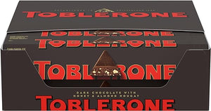 Dark Chocolate Bar with Honey and Almond Nougat, 20 - 3.52 oz Bars in Pakistan
