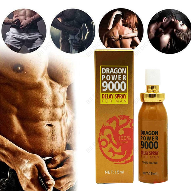 Delay Spray for Men To Extend Sex Time Anti Premature Ejaculation Fast Erection Long Lasting 60miuntes Climax Flirt Products