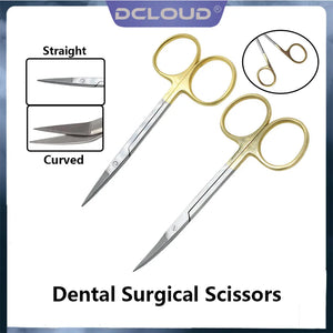 Dental Surgical Scissors Stainless Steel Dentistey Tools Straight Curved Tips Operating Scissors Odontología Forceps