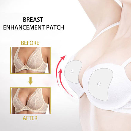 EELHOE 10Pcs Ginger Breast Enhancement Patch Boobs Firm and Plump Boob Care Patch Chest Lifting Patch Breast Enlargement Product