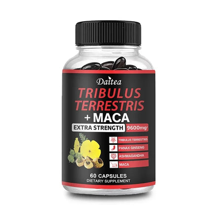 Extra Strength Muscle Supplement - Helps Improve Energy, Endurance, Performance and Focus, Natural, Gluten-free and Non-GMO