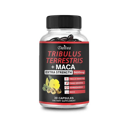 Extra Strength Muscle Supplement - Helps Improve Energy, Endurance, Performance and Focus, Natural, Gluten-free and Non-GMO