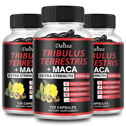 Extra Strength Muscle Supplement - Helps Improve Energy, Endurance, Performance and Focus, Natural, Gluten-free and Non-GMO