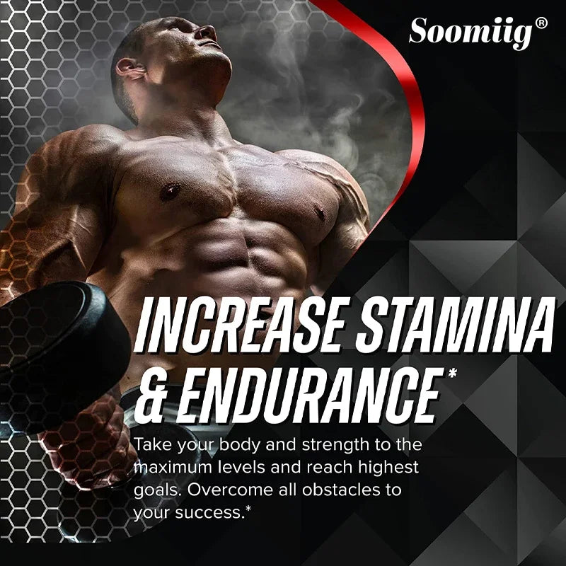 Extreme Energy - Maximum Strength, Reduced Fatigue, Motivation, Focus, Alertness - Natural Energy Supplement for Men & Women