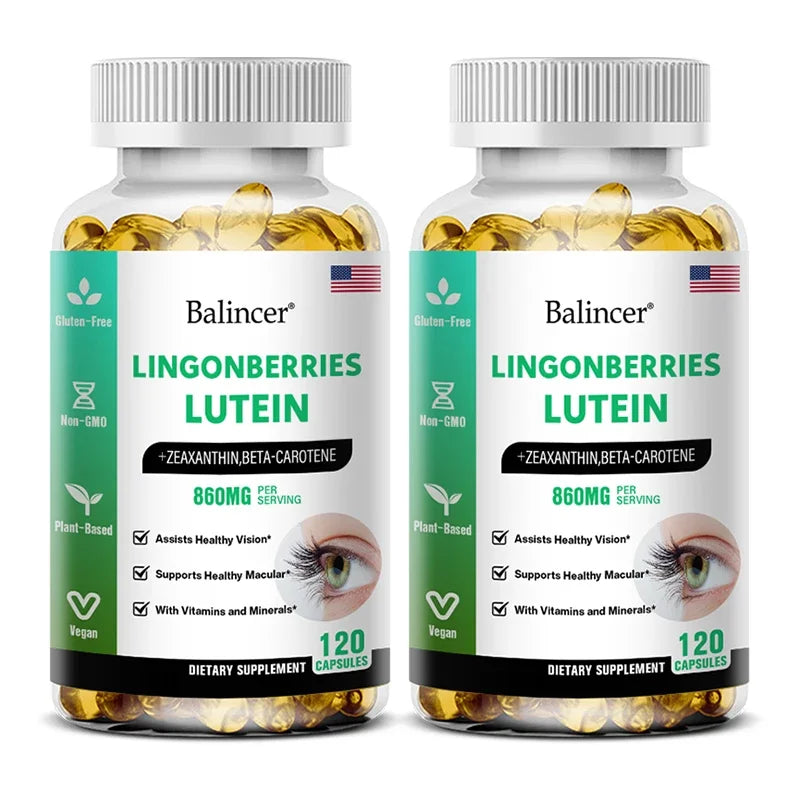 Eye Supplement with Lutein and Vitamins A C E and Zinc To Promote Eye Health and Zeaxanthin To Filter Blue Light