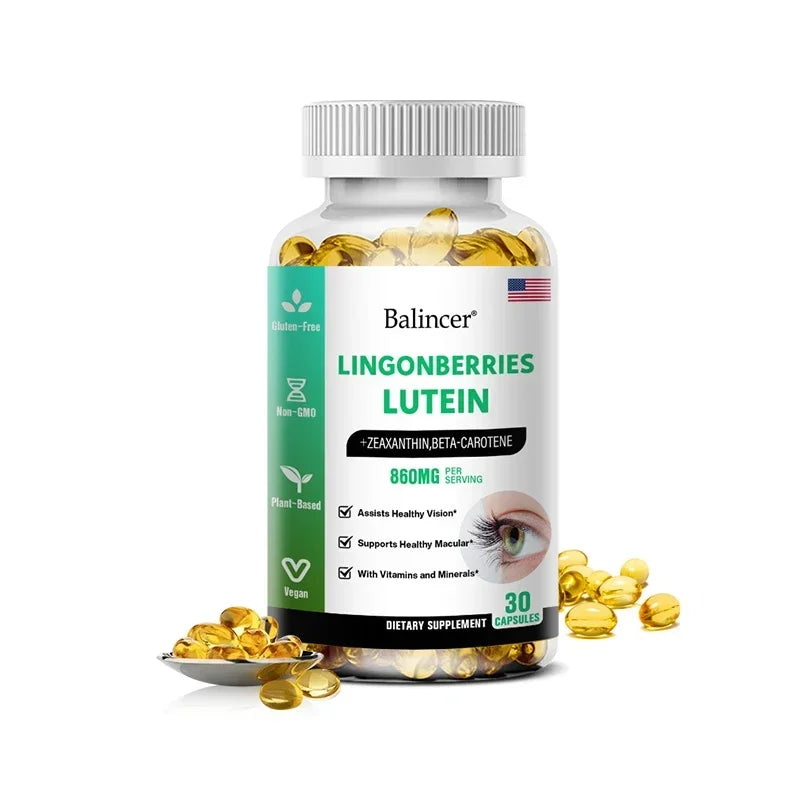 Eye Supplement with Lutein and Vitamins A C E and Zinc To Promote Eye Health and Zeaxanthin To Filter Blue Light