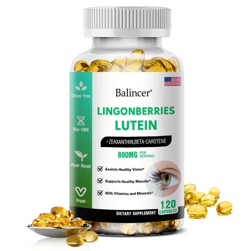 Eye Supplement with Lutein and Vitamins A C E and Zinc To Promote Eye Health and Zeaxanthin To Filter Blue Light