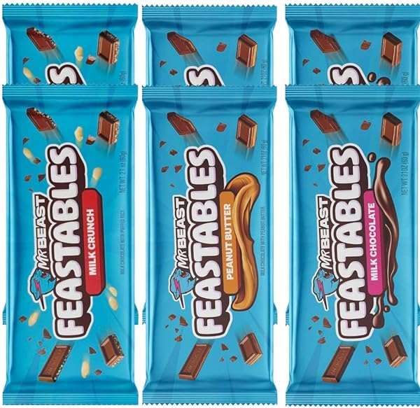 Feastables | Mr Beast Chocolate Bar | [6 BAR  in Pakistan