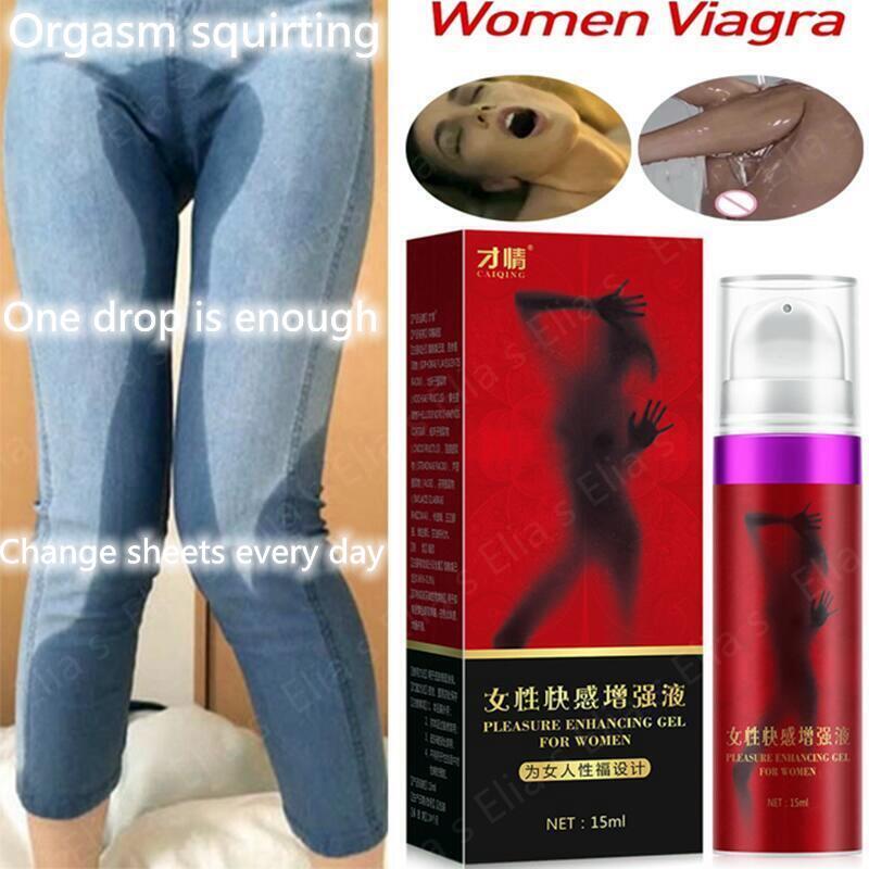 Female Aphrodisiac Orgasm Gel Libido Enhancer Sex Delay Spray Strong Vaginal Excitability Strong Orgasm Enhancement For Women