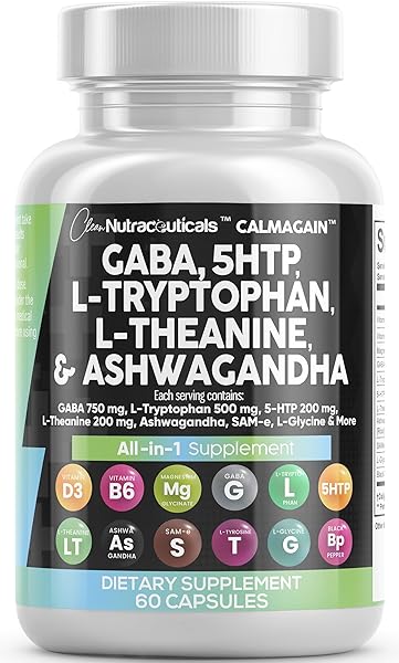 GABA 750mg 5 HTP 200mg L Tryptophan 500mg L T in Pakistan