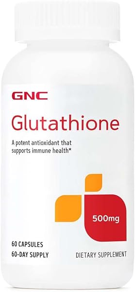 GNC Glutathione 500mg, 60 Capsules, Supports in Pakistan
