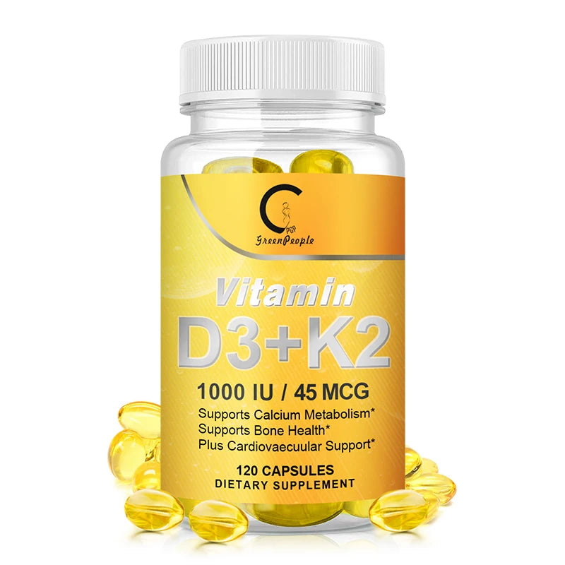 GPGP GreenPeople Organic D3K2 Capsules Teeth in Pakistan