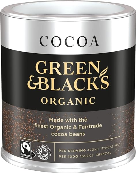 GREEN & BLACKS Organic Cocoa Powder, 125 GR in Pakistan