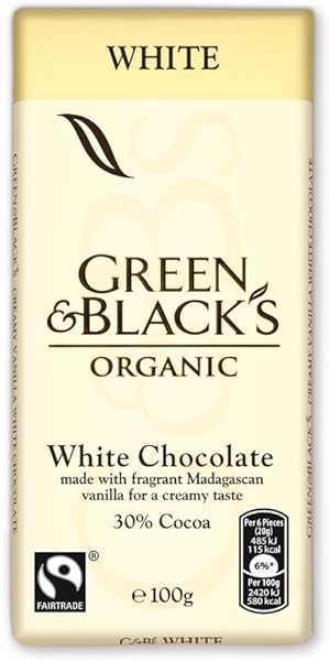 GREEN & BLACKS Organic White Chocolate Bar, 3 in Pakistan