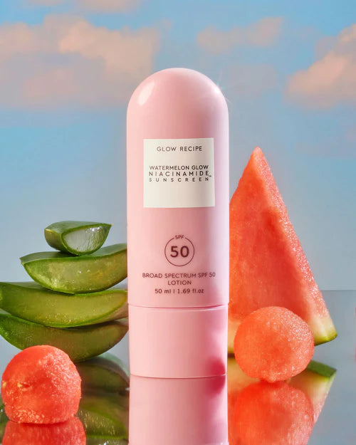 Glow Recipe Sunscreen Watermelon Glow Niacinamide SPF 50