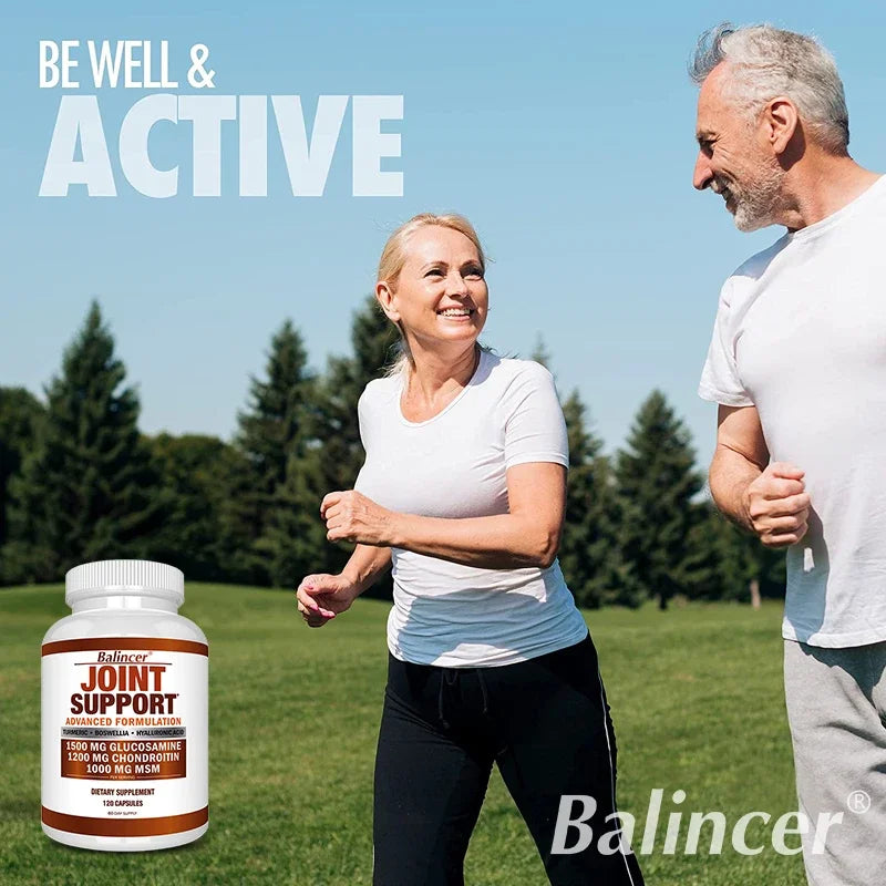 Glucosamine Chondroitin Turmeric Msm Boswellia - Joint Health Support Supplement