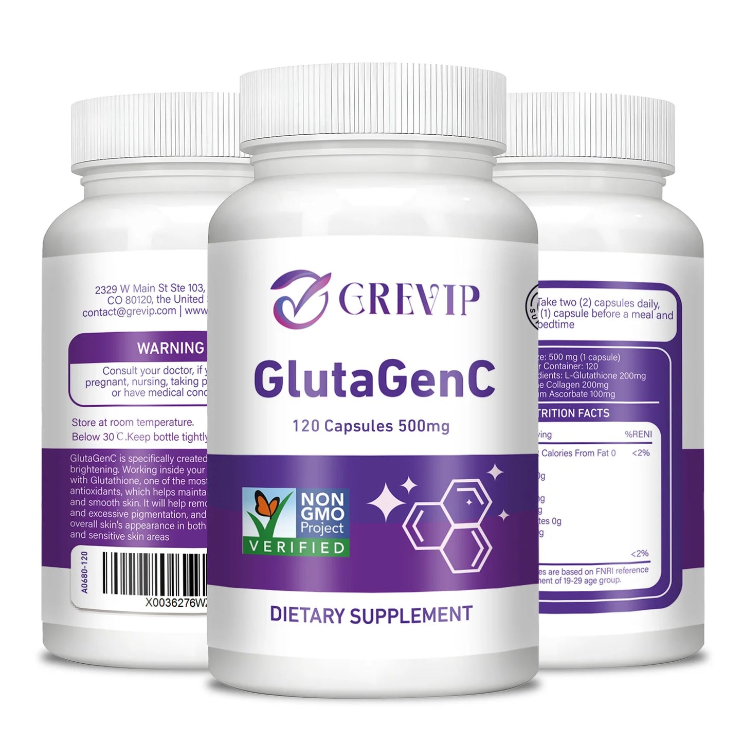 GlutaGen C Whitening Supplement - Brightens S in Pakistan
