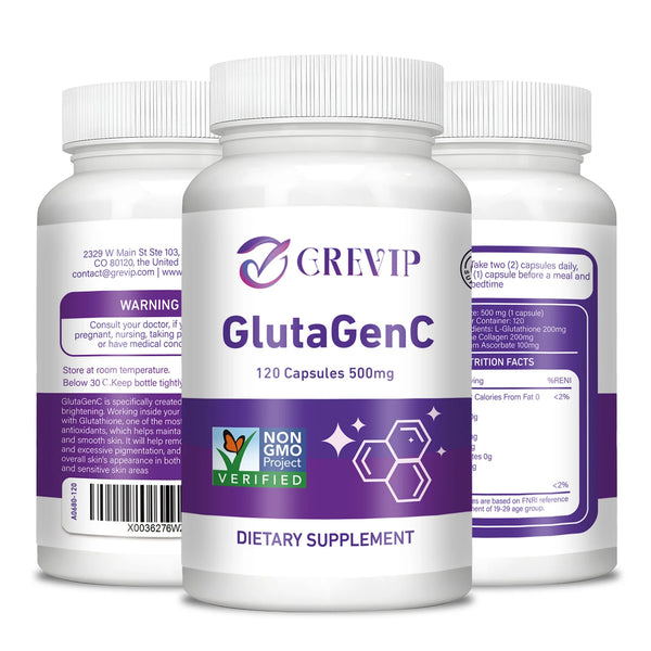 GlutaGen C Whitening Supplement - Brightens Skin, Supports Immune System, Removes Wrinkles and Fine Lines in Pakistan in Pakistan GlutaGen C Whitening Supplement - Brightens Skin, Supports Immune System, Removes Wrinkles and Fine Lines in Pakistan in Pakistan