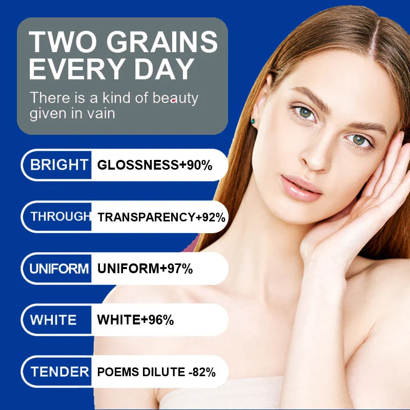 Glutathione Capsules Antioxidant Supplements Enhance Immune System and Skin Health Whitening Beauty Skin Care and Anti-aging