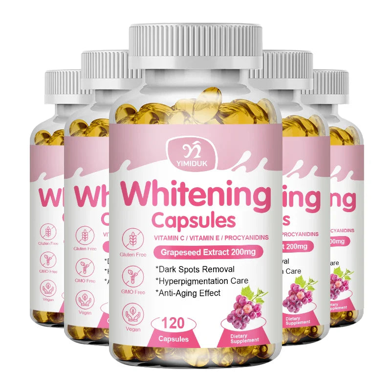 Glutathione With White Tomato Glutathione Whitening Capsules Anti-aging Anti-oxidation Shiny Skin