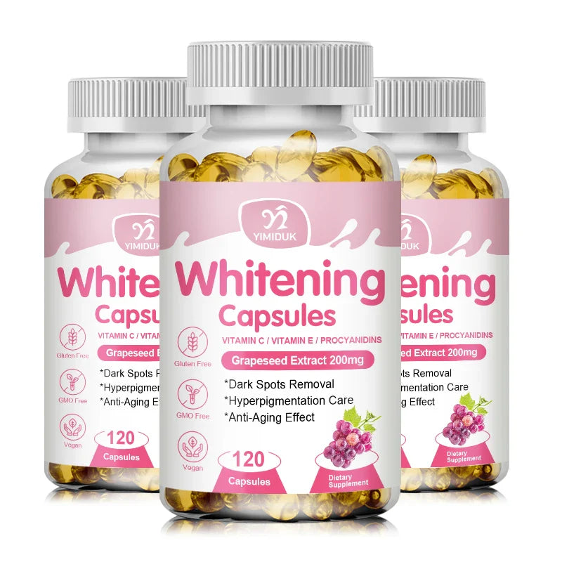 Glutathione With White Tomato Glutathione Whitening Capsules Anti-aging Anti-oxidation Shiny Skin
